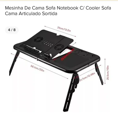 Mesa pra notebook dobrável