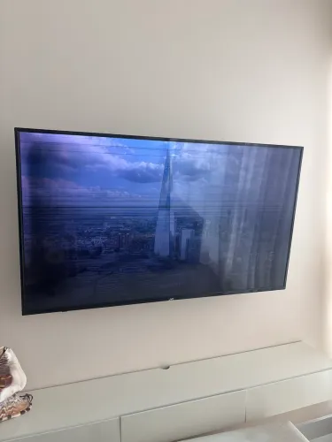Tv JVC tela com listas