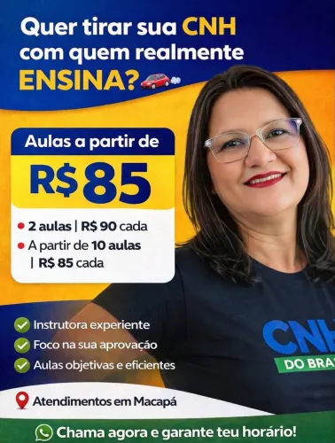AULA PRÁTICA DE CARRO - INSTRUTOR AUTÔNOMO