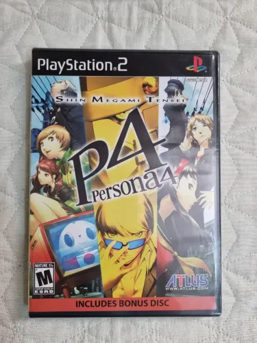 Persona 4 PS2 Novo Lacrado