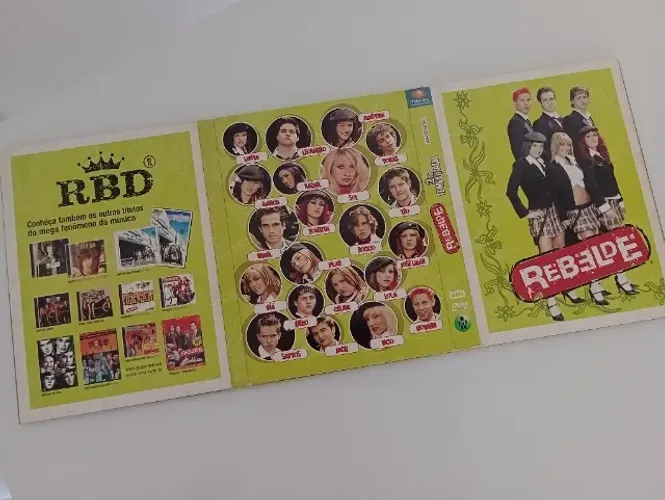BOX DVD RBD (REBELDE) 2ª TEMPORADA RARIDADE ORIGINAL