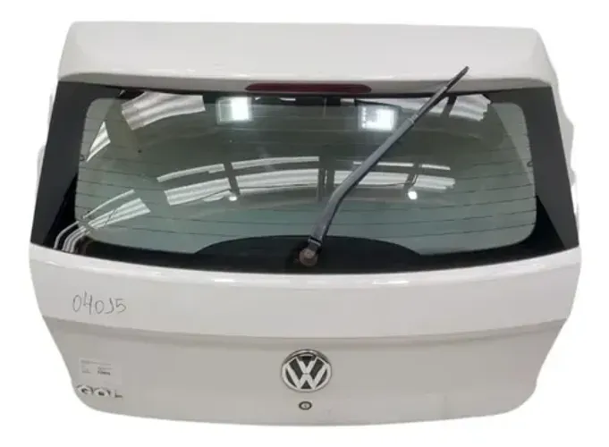 Tampa Traseira Gol G7 G8 Com Vidro 2017 2023 Branco