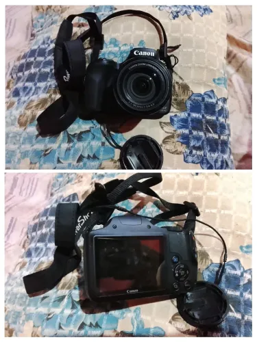 Máquina Profissional Canon SOMENTE PARA RETIRADA DE PEÇAS,o zoom dela está travado