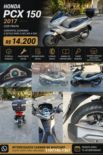 HONDA PCX 150 DLX 2017