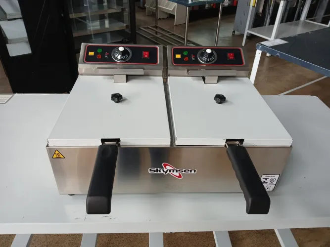 Fritadeira industrial elétrica Skymsen FED-20-N 10L
