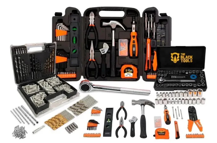 KIT DE FERRAMENTA COM 129 PEÇAS