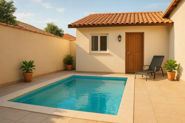 Limpeza de piscina 