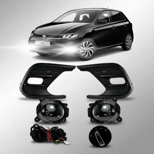 Kit Farol Milha Led Polo A Partir 2023 Comfortline Sense Tsi