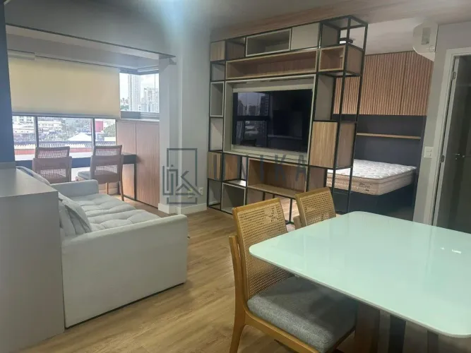 Apartamento à venda ou locação no Cambuí, Campinas-SP: 1 quarto, 1 banheiro, 1 vaga, 42m²