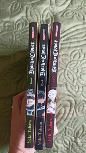 Mangá black clover 1-3