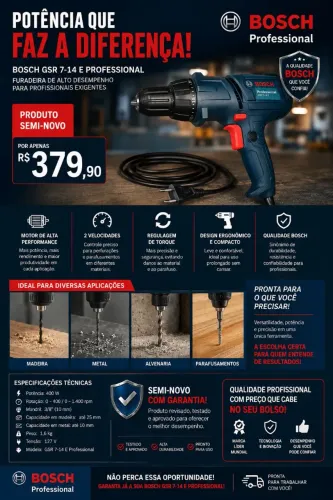Bosch GSR 7-14 E Professional