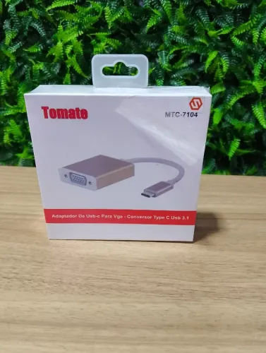 Adaptador USB C para VGA 3.1 - Entrega Grátis