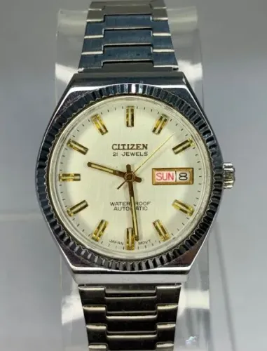 Citizen Automático Calibre 8205 - Vintage Japonês Original - Funcionamento Perfeito