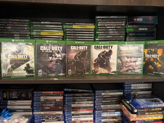 Call of duty X box one venda e trocas 