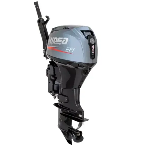 Motor Hidea 40HP Elétrico Comando Remoto Rabeta 15" e Power Trim - Motor de Popa Novo