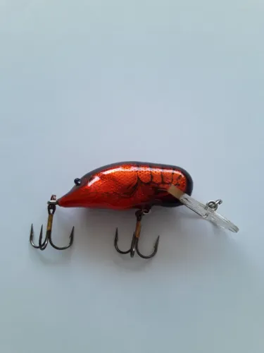 Isca Artificial Bagley Small Fry Crankbait Crayfish (Vintage para Colecionador)