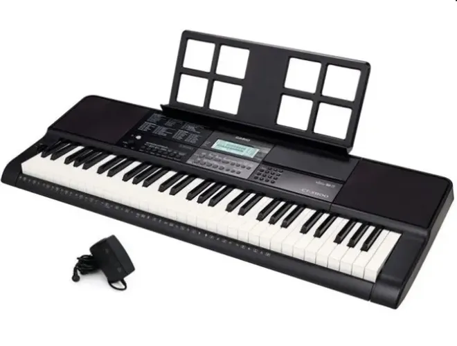 Teclado Casio CTX 800 (novo) 10x s/ juros crédito - pronta entrega