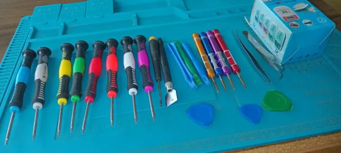 Kit de manutenção de celulares e equipamentos eletrônicos 