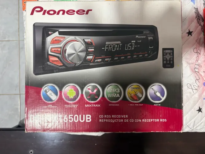 Rádio Pioneer deh x1650ub cd players