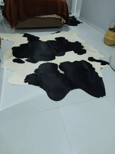 Tapete Couro Natural 100% Legitimo boi desapego 