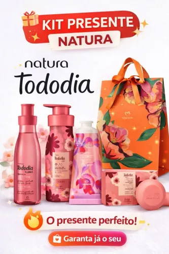 KIT COMPLETO NATURA TODO DIA FLORES - DIA DAS MÃES 