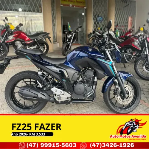 yamaha fz25 fazer 2026