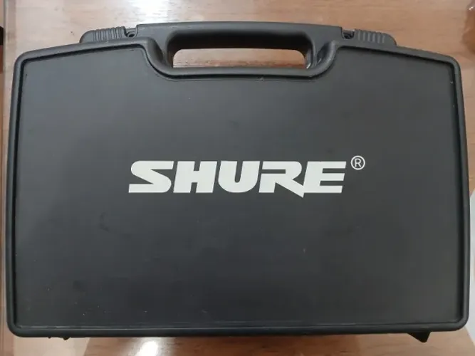 Maleta Case Bag Shure Original P/ 2 Microfones + Acessórios