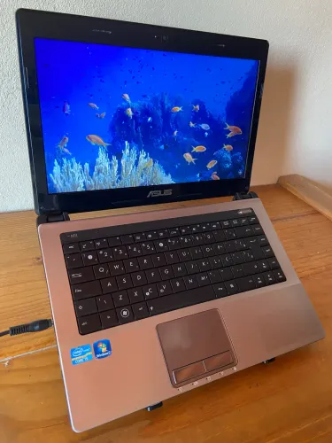 Notebook Asus K43E / HD Graphics / i5 2ª Geração / 4GB RAM / 120GB SSD / Tela 14?