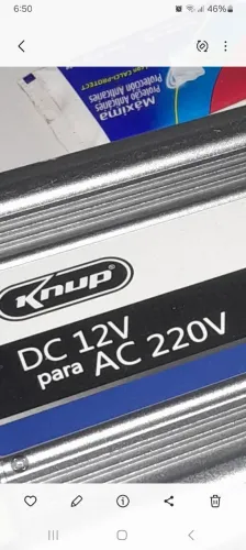 Vendo inversor da knup de 4.000 w valor 400