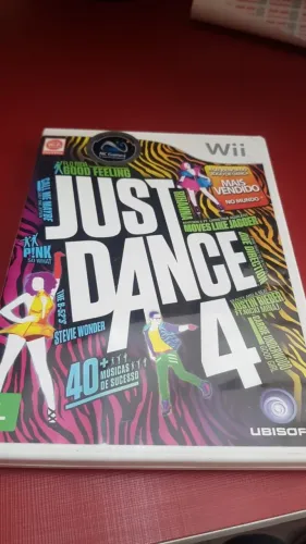 JUST DANCE 4 - NINTENDO WII - JOGO ORIGINAL - NACIONAL - USADO