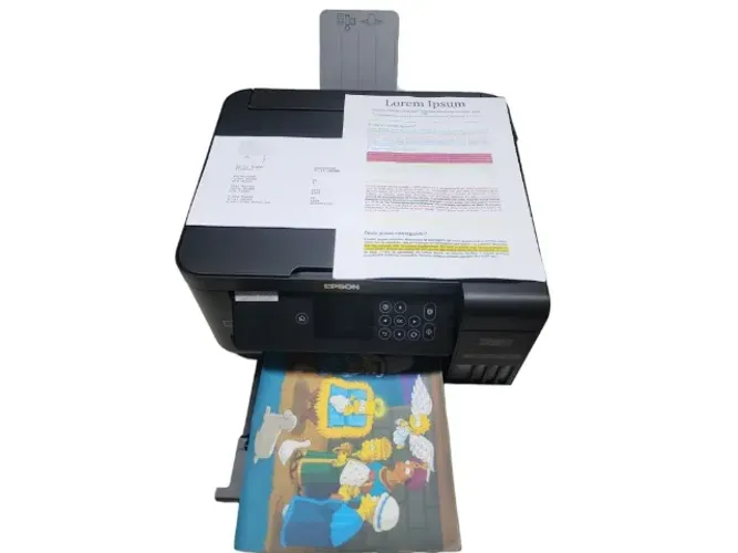 Impressora tanque de tinta Epson EcoTank L4160 com Wifi e Duplex (Frente e Verso)
