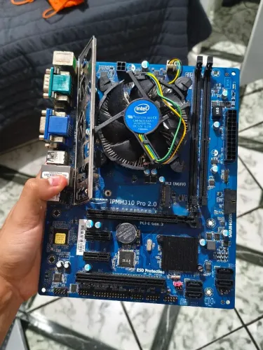 KIT INTEL I3 9100F + H310