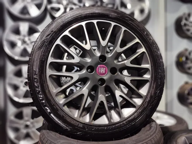 Rodas R16" Originais Fiat+ Pneus 185/55 R16"- Aceito Cartão