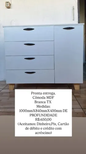 Cômoda MDF