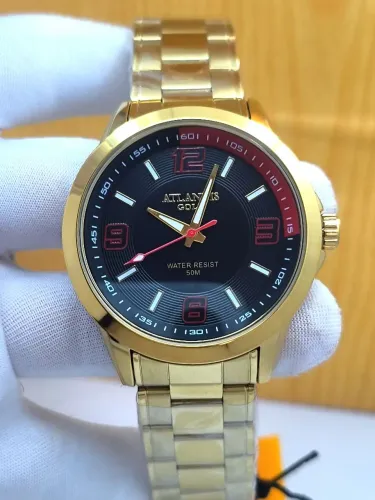 Relógio masculino novo original prova d'água luxo de 299 por apenas 100 ?