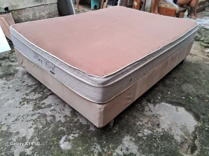 CAMA BOX CASAL COMPLETA ENTREGA INCLUÍDA 