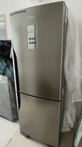 Geladeira Brastemp Inverter 425L inox