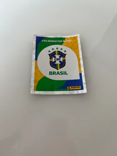 Figurinha brilhante Brasil copa do mundo 2026 Bra 1