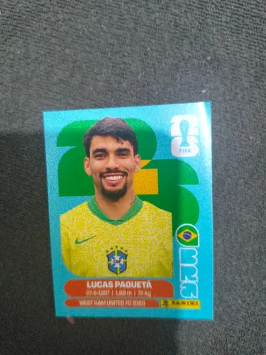 Figurinha Paquetá álbum da copa 