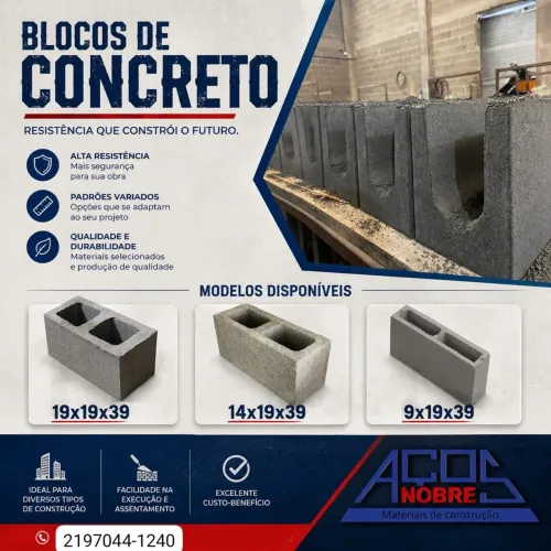 Blocos de concreto