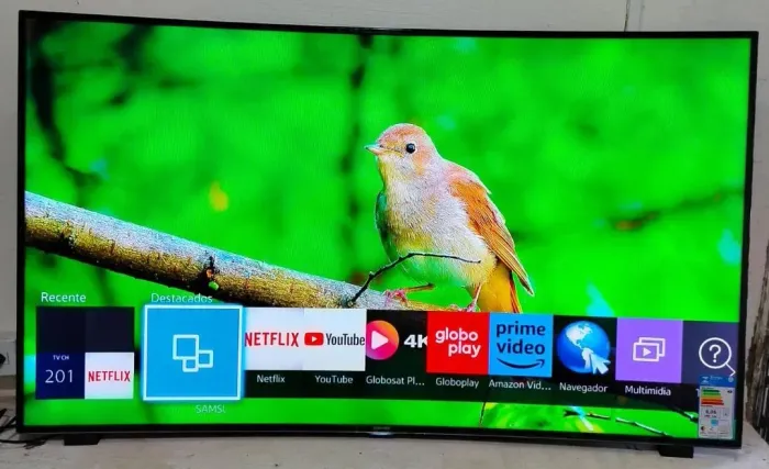 Tv Samsung 55 polegadas curvada