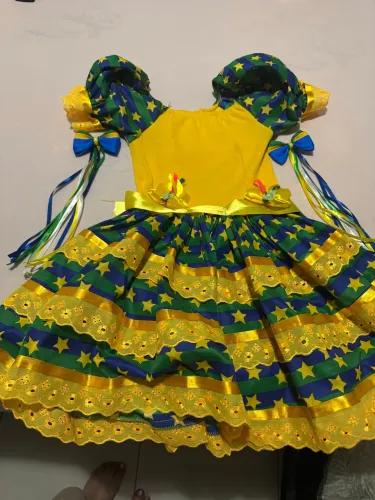 Vestido de quadrilha 