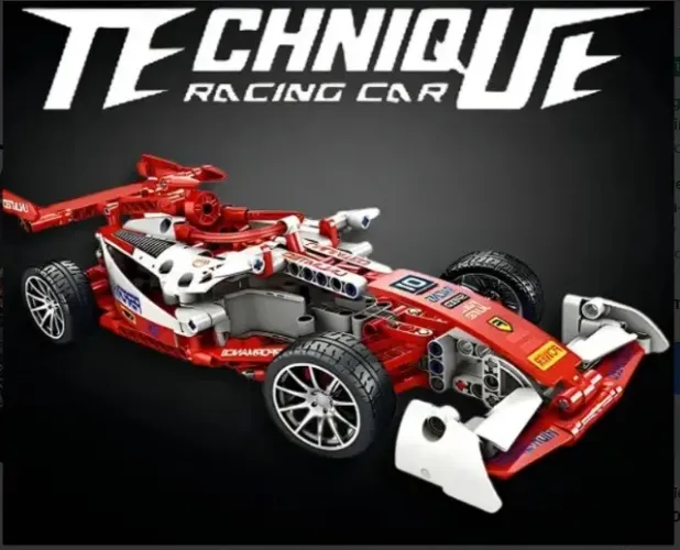 Carro De Corrida Blocos De Montar Racing Car 468 Pçs