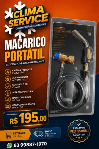 MÇARICO PORTÁTIL