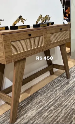 Aparador Com 02 Gaveta Novo 