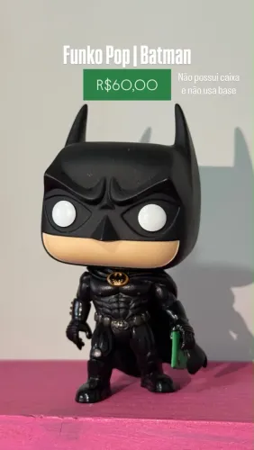 Funko pop original Batman sem caixa