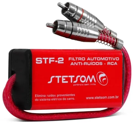Filtro RCA Supressor de Ruídos - STF 2