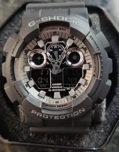 Casio G-Shock GA-100-1A1 Stealth Black