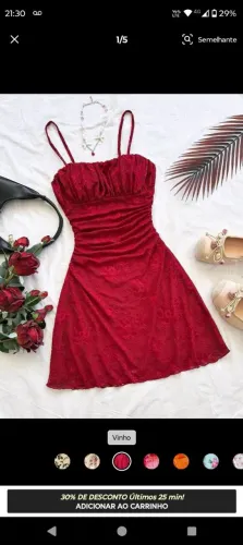 Vestido shein
