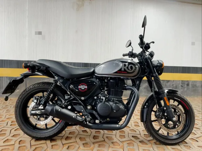 Royal Enfield Hunter 350 Dapper 2025 - Único Dono, Na Garantia, Revisões na Royal